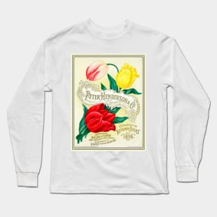 Seed Catalogue Cover (1898) Long Sleeve T-Shirt